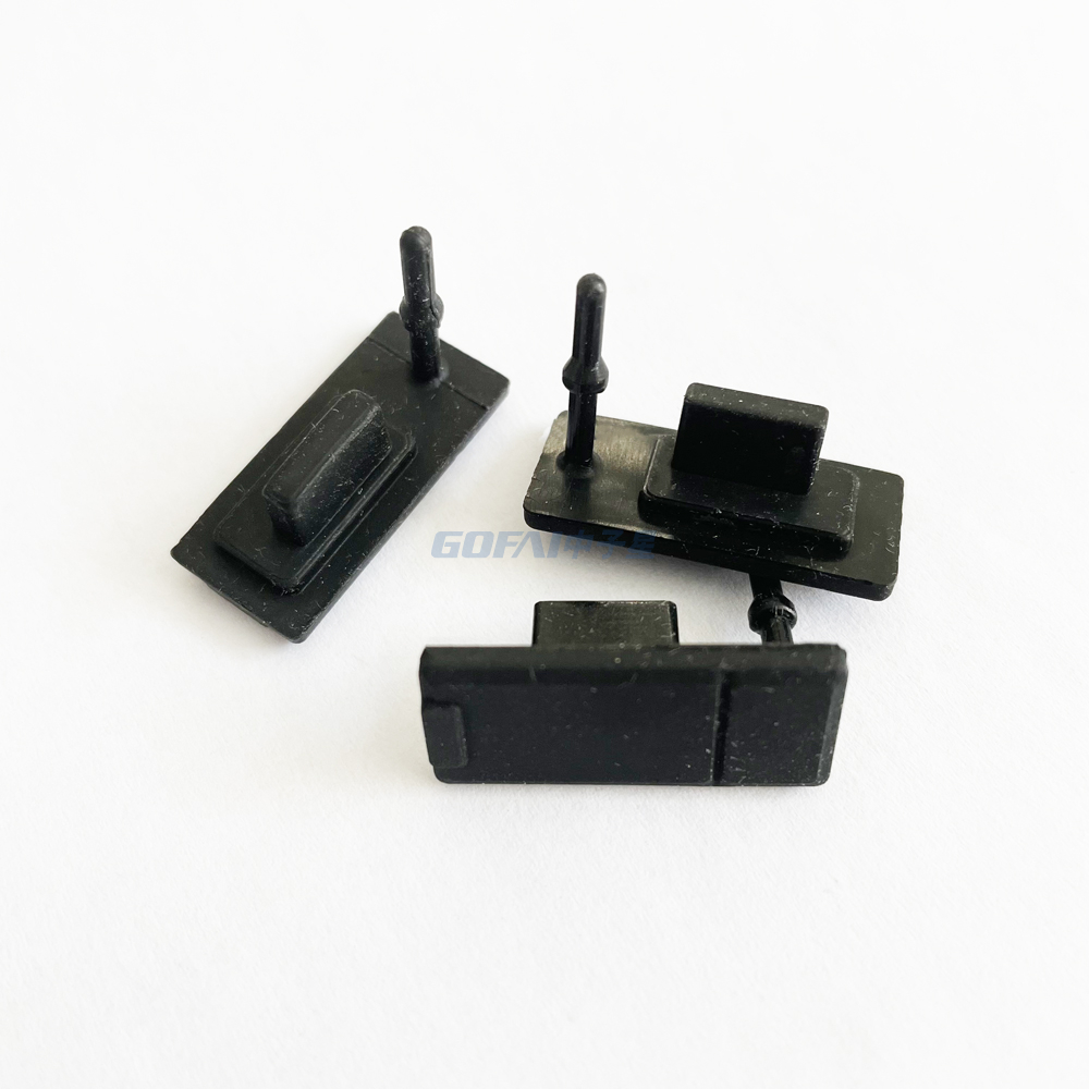 用于 USB 母端口的高品质成型硅胶 USB Type-A 防尘塞盖