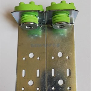 定制高品质天然橡胶 RSIC-1 薄型定制领带夹隔音夹