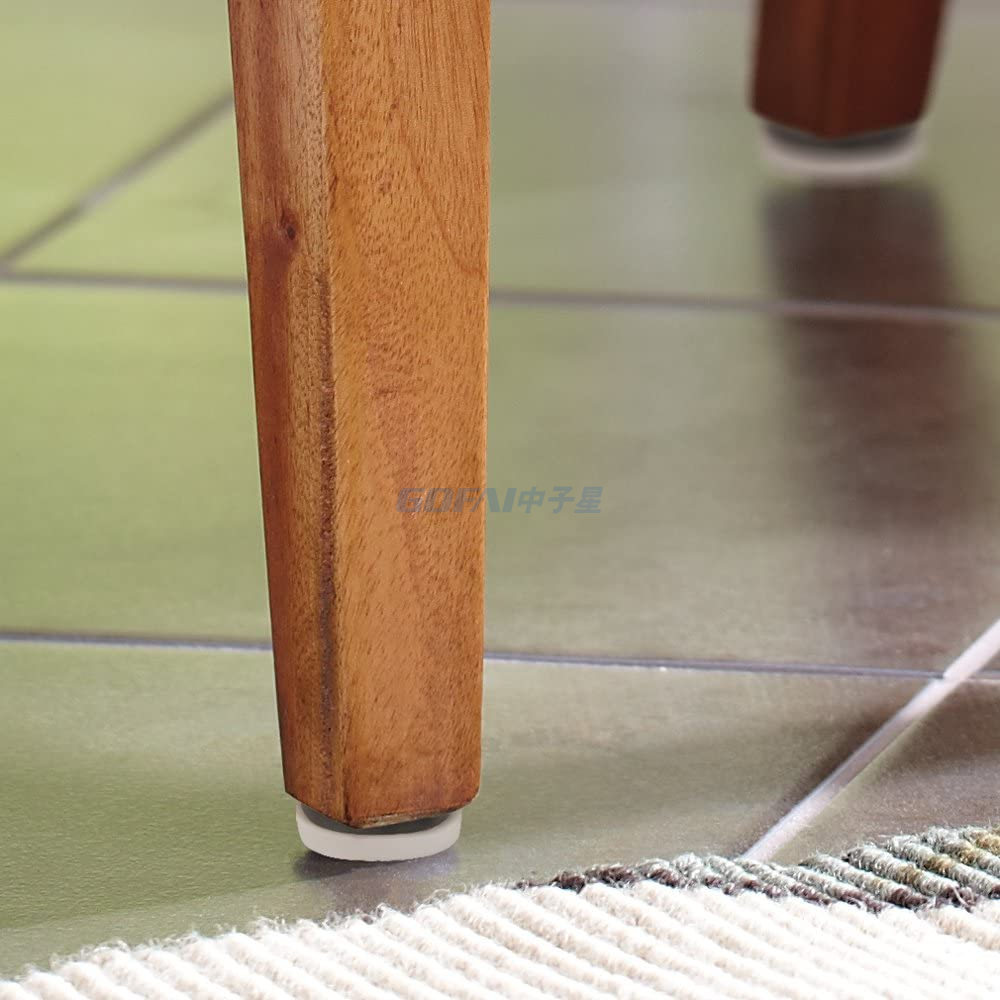 用于椅子木腿脚保护器的滑动尼龙滑块垫上的家具塑料钉