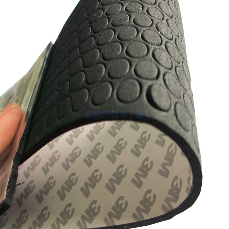 中国制造商 3M 粘合剂通用硅热橡胶垫橡胶脚垫