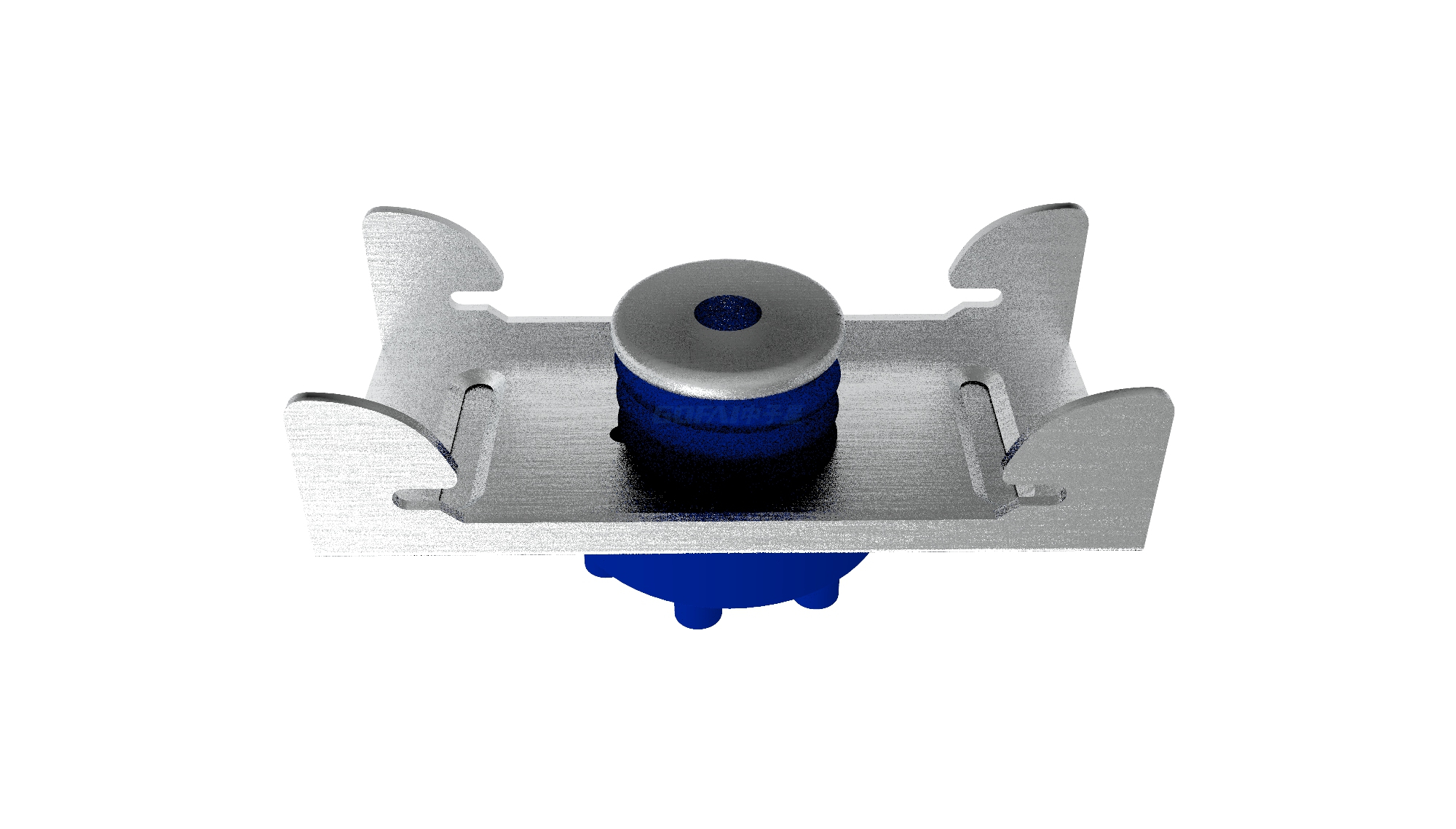 定制高品质天然橡胶 RSIC-1 薄型定制领带夹隔音夹